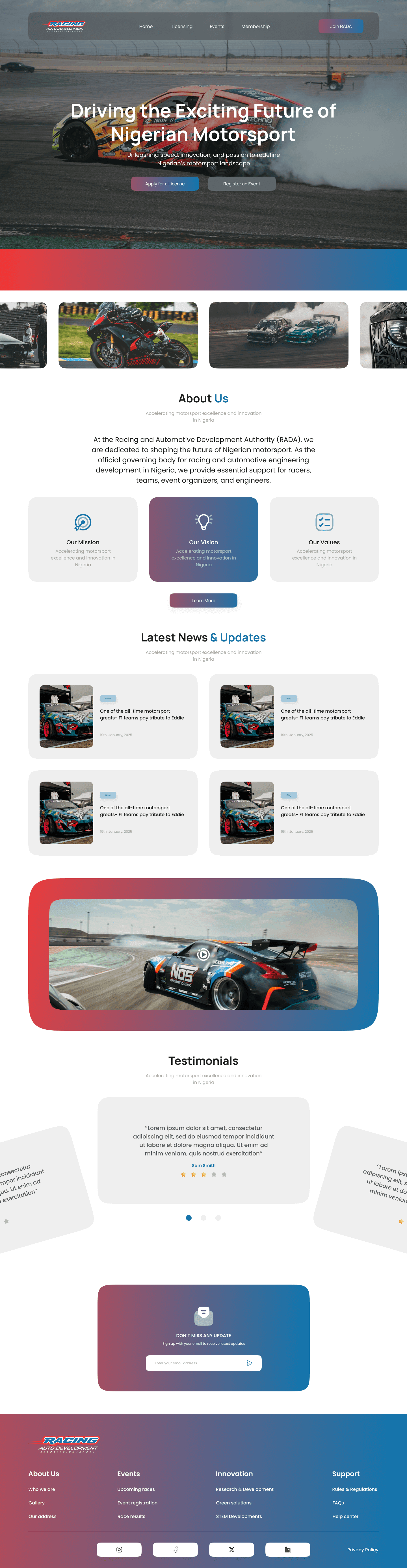 Racing Auto Development Association (RADA)