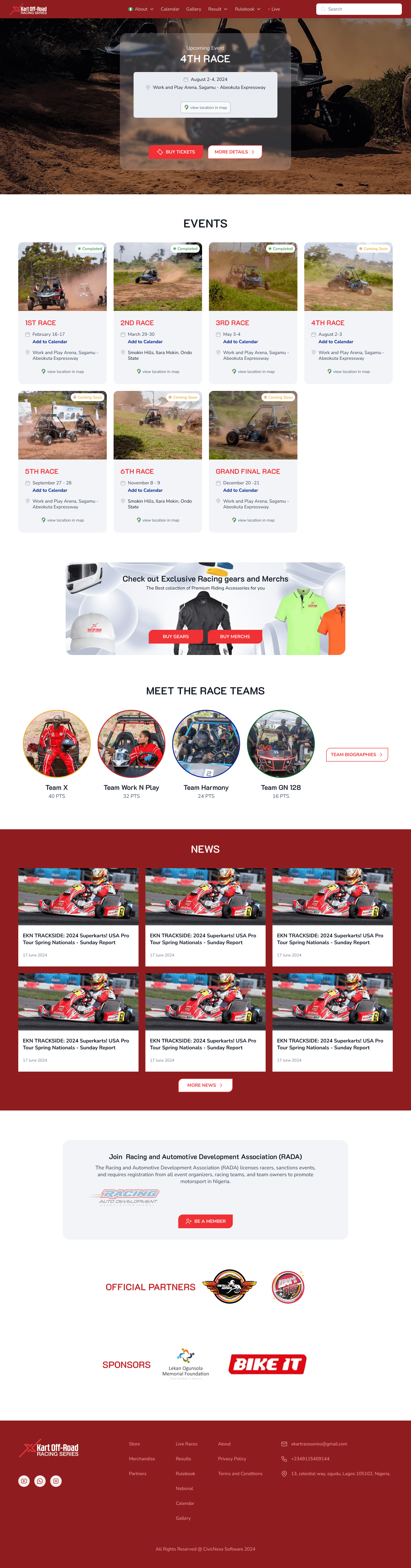 X-Kart Racing Series
